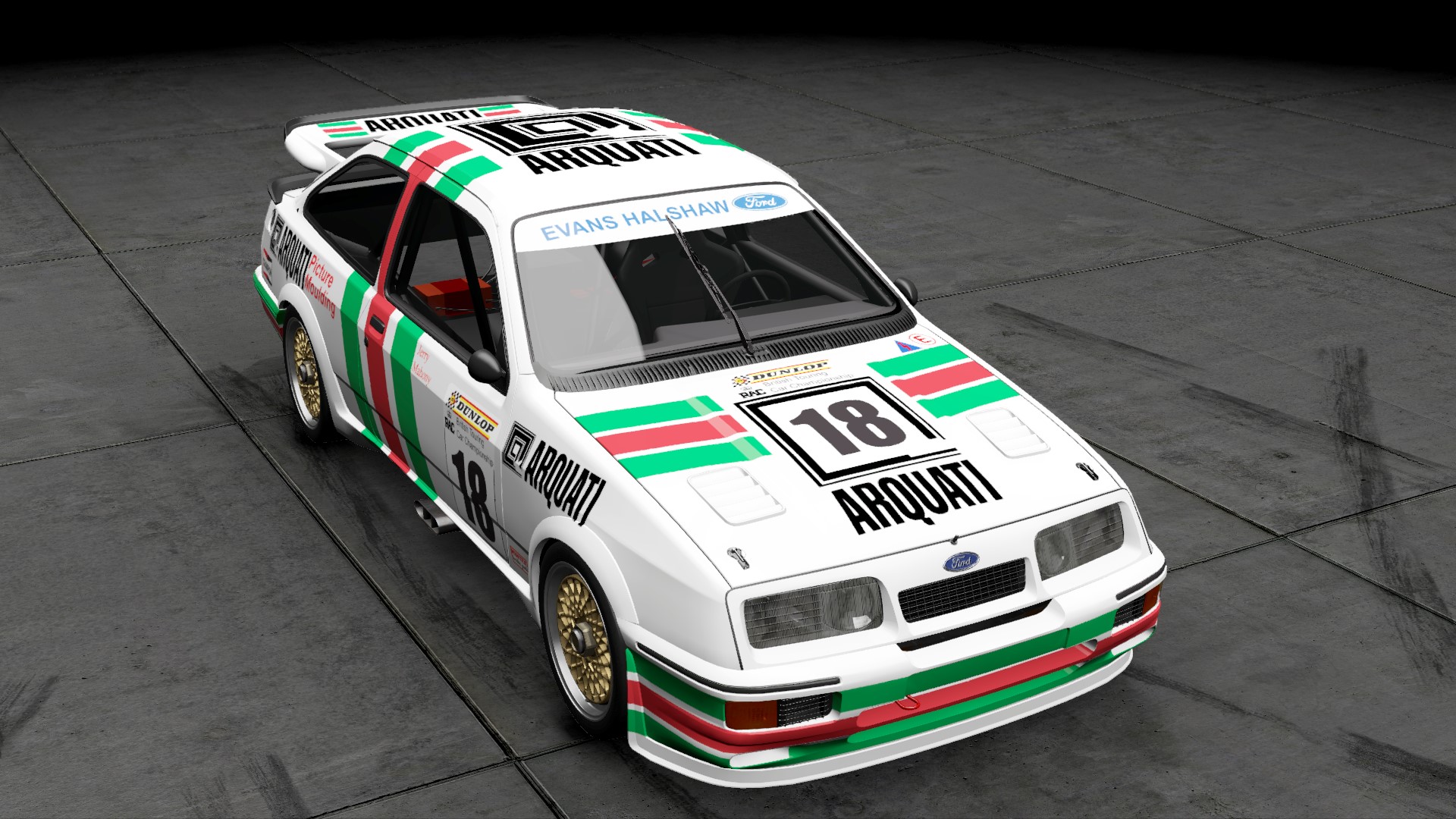 1987 Jerry Mahony BTCC Ford Sierra Cosworth – Project Cars 2