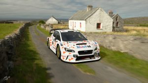 Bertie Fisher Subaru Legacy Tribute WRX Livery