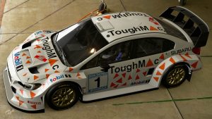 Bertie Fisher Subaru Legacy Tribute WRX Livery