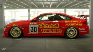 Alan Minshaw Demon Tweeks 1989 BTCC M4 Livery