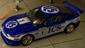 Andy Rouse & Pete Hall 1987 Ford Mustangs