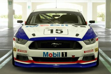 Mike Smith 1987 BTCC Ford Mustang