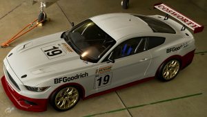 Dave Morgan 1987 BTCC Ford Mustang