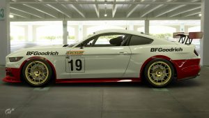 Dave Morgan 1987 BTCC Ford Mustang