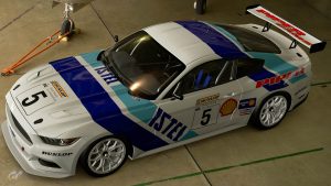 Tim Harvey 1988 BTCC Ford Mustang livery