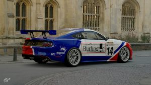 Mike Newman 1988 BTCC Ford Mustang livery