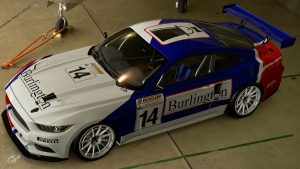 Mike Newman 1988 BTCC Ford Mustang livery