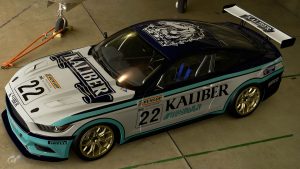 Andy Rouse & Guy Edwards Kaliber 1988 BTCC Ford Mustangs