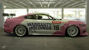 Dave Pinkney 1989 BTCC Ford Mustang Livery 