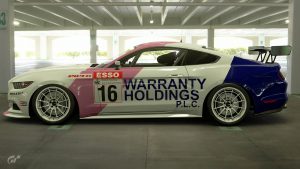 Dave Pinkney 1989 BTCC Ford Mustang Livery 