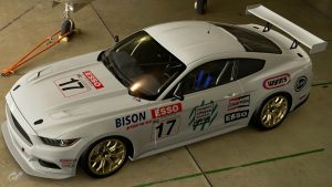 Mike O'Brien 1989 BTCC Ford Mustang Livery