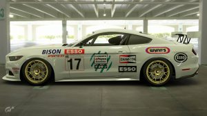 Mike O'Brien 1989 BTCC Ford Mustang Livery