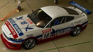 Robin Donovan 1989 BTCC Ford Mustang Livery