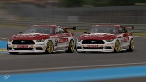 Trakstar Mike Smith and Robb Gravett 1989 BTCC Ford Mustang Liveries