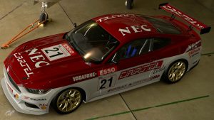 Trakstar Mike Smith and Robb Gravett 1989 BTCC Ford Mustang Liveries