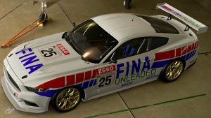 Gerrit van Kouwen and Chris Hodgetts 1989 BTCC Ford Mustang livery