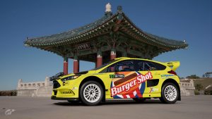 Burger Shot World Rally Team Ford Focus Livery