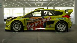 Burger Shot World Rally Team Ford Focus Livery
