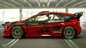 Roger Clark Cossack Ford Focus Tribute Livery