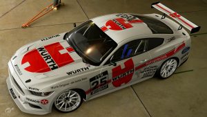 Wurth Wolf Racing Armin Hahne DTM Ford Mustang