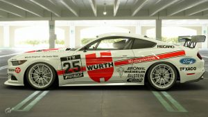 Wurth Wolf Racing Armin Hahne DTM Ford Mustang
