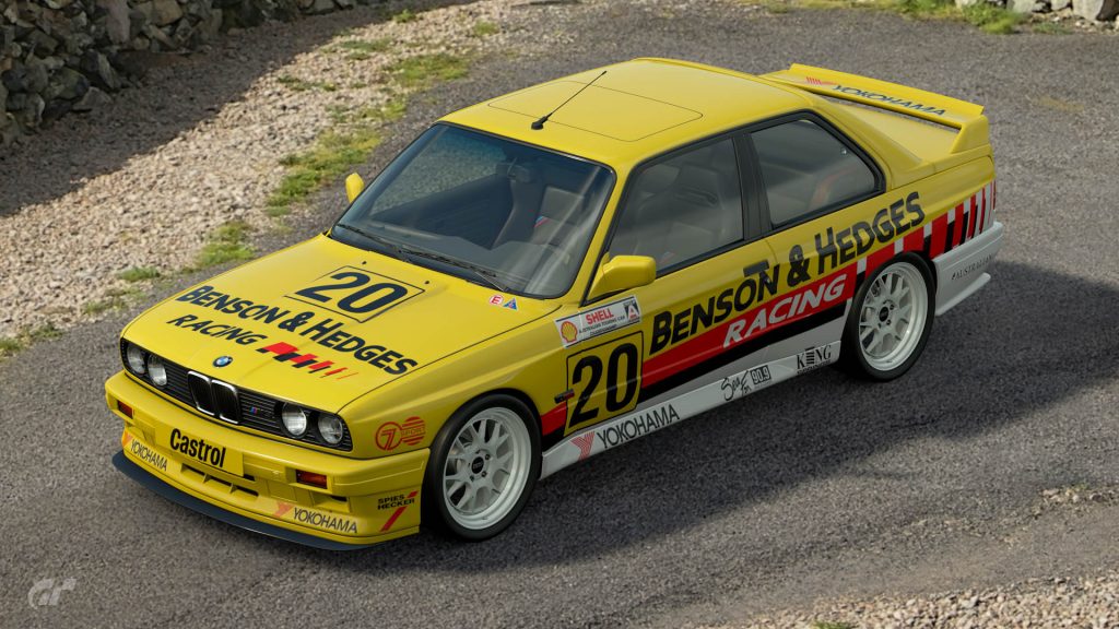 1992 ATCC Benson & Hedges Racing BMW M3 Liveries
