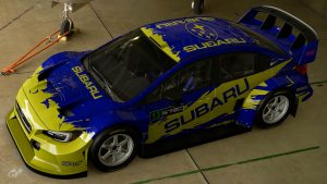 Possum Bourne Subaru WRX Tribute Livery