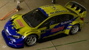 Possum Bourne Subaru Legacy Tribute WRX Livery