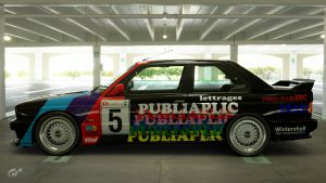 1990 Philippe Hoebeke Belgian Procar BMW M3 livery