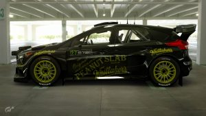 Whittakers Peanut Slab Ford Focus Gr.B Rally Car