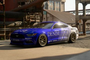 Zakspeed Denim Ford Mustang Gr.4 Livery