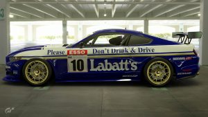 Labatt's 1990 BTCC Ford Mustang Liveries