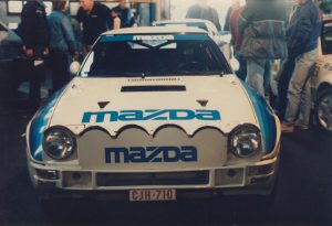 1985 Lindisfarne Rally Ingvar Carlsson Mazda RX7