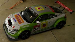 Simon Wirth 2017 Audi TT Cup 