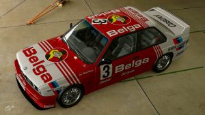 1986 Jean-Michel Martin Belgian Touring Car Championship BMW